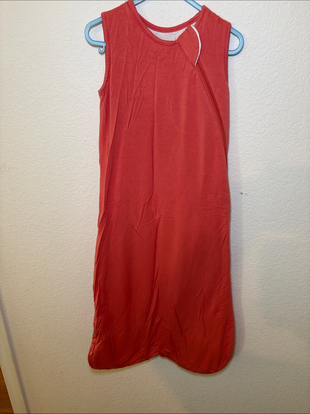 Kyte BABY Coral Peach Sleeveless Sleep Sack